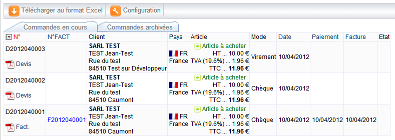 Le commerce électronique